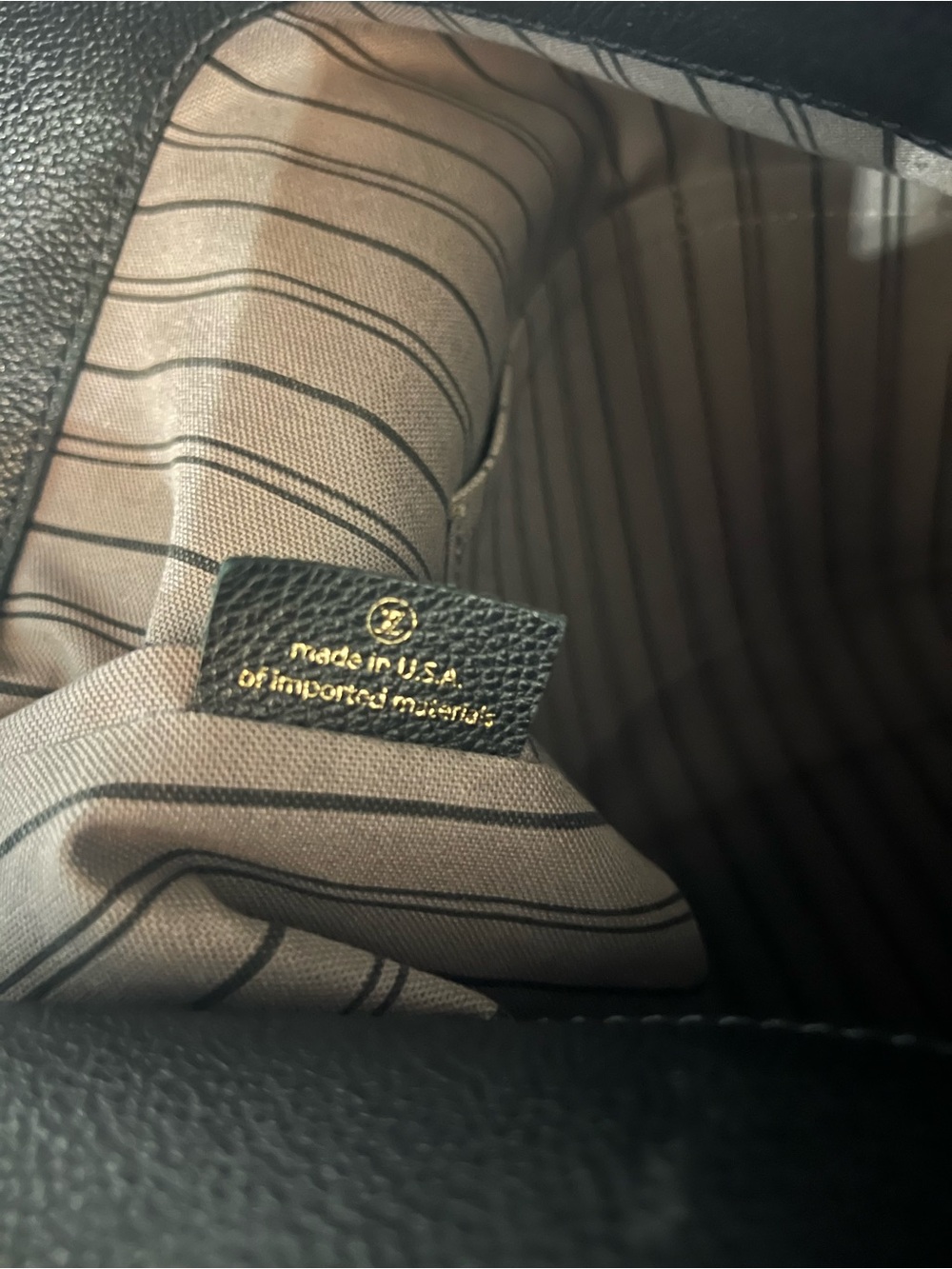 Louis Vuitton Melie Empreinte Hobo Bag Black - Picture 12 of 16